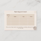 Carte De Visite Médecine traditionnelle chinoise Médecin (Dos)