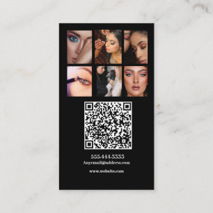 Carte De Visite Médias sociaux minimalistes simples et modernes