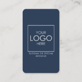 Carte De Visite Médias Sociaux QR Code Se Connecter Avec Nous Mode (Dos)