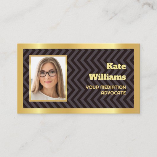 Carte De Visite Médiateur juridique (Devant)