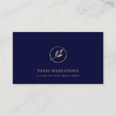 Carte De Visite Médiation simple et élégante (Devant)