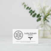 Carte De Visite Medical Nurse Business Cards (Debout devant)