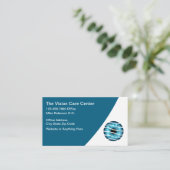 Carte De Visite Medical Vision Care Eye Theme (Debout devant)