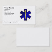 Carte de visite Médicale (Devant / Derrière)