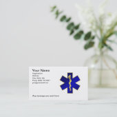 Carte de visite Médicale (Debout devant)