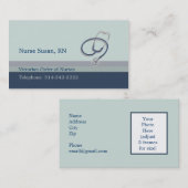 Carte de visite Médicale (Devant / Derrière)