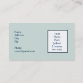 Carte de visite Médicale (Dos)