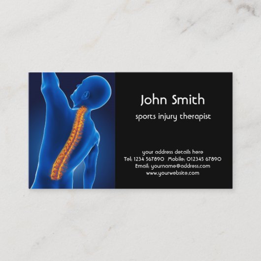 Carte de visite Médicale (Devant)