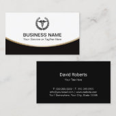 Carte De Visite Médicale (Devant / Derrière)