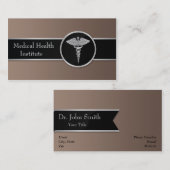 Carte de visite Médicale Caduceus (Devant / Derrière)