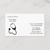 Carte De Visite Médicale classique (Devant)