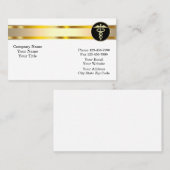 Carte De Visite Médicale classique (Devant / Derrière)