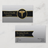 Carte de visite Médicale de caducée (Devant / Derrière)