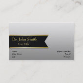 Carte de visite Médicale de caducée (Dos)