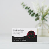 Carte De Visite Médicale OEil (Debout devant)