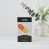 Carte De Visite Médicaments comprimés médicaux Praticien (Debout devant)