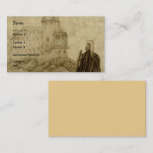 Carte De Visite Médiéval (Devant / Derrière)