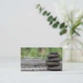 Carte De Visite Méditation (Debout devant)