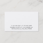 Carte De Visite Méditation (Dos)