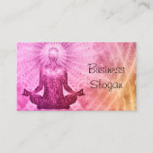 Carte De Visite Méditation Bien-Être (Devant)