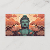 Carte De Visite Méditation Bouddha Art spirituel (Devant)