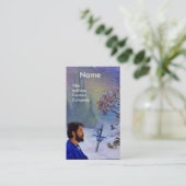 Carte De Visite MÉDITATION D'UN MONogramme DE CHEVALIER (Debout devant)