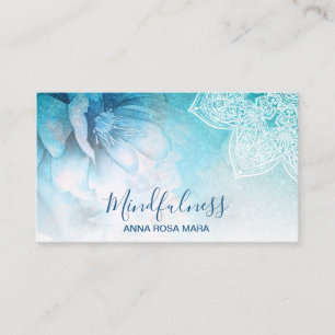 Carte De Visite *~* Méditation Mandala Reiki Yoga Parties scintil