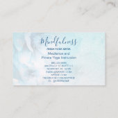 Carte De Visite *~* Méditation Mandala Reiki Yoga Parties scintill (Dos)