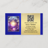 Carte De Visite Méditation spirituelle Professeur de Yoga (Dos)