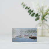 Carte De Visite Méditation Sur L'Eau (Debout devant)