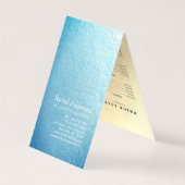 Carte De Visite Méditation Yoga Instructeur OM Symbole Prix (Dos)