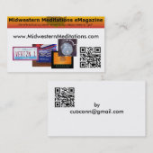 Carte De Visite Méditations du Mid-West (Devant / Derrière)