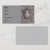 Carte De Visite Méduse (Devant / Derrière)