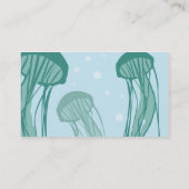Carte De Visite Méduses - affaires (Dos)