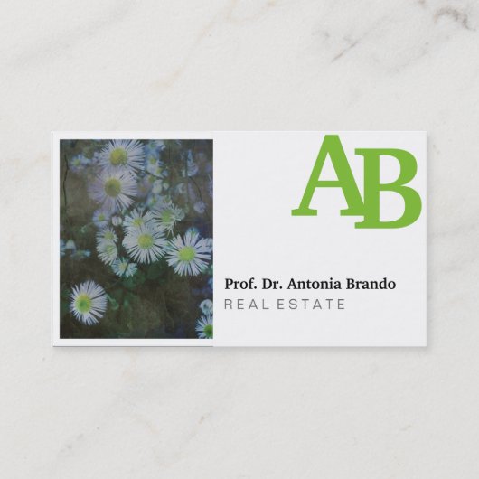 Carte De Visite Meilleur avec les images Portrait (Dos)