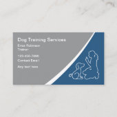 Carte De Visite Meilleur instructeur de chiens (Devant)