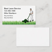 Carte De Visite Meilleur service de pelouse de quartier (Devant / Derrière)
