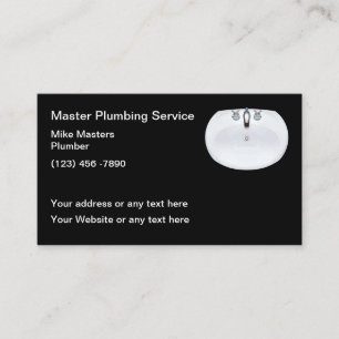 Carte De Visite Meilleur service de plomberie