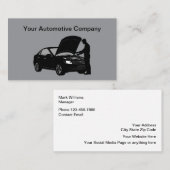 Carte De Visite Meilleur service de réparation automobile (Devant / Derrière)