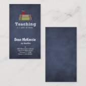 Carte De Visite Meilleure évaluation des enseignants (Devant / Derrière)