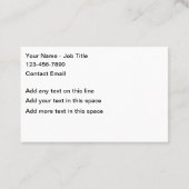 Carte De Visite Meilleure peinture maison unique (Dos)