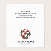 Carte De Visite Meilleure Salade Moderne En Town Professionnel (Extérieur déplié)