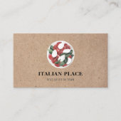 Carte De Visite Meilleure Salade Moderne En Town Professionnel (Devant)