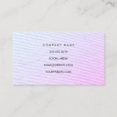 Carte De Visite Mélange coloré / Texture papier (Dos)