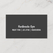 Carte de visite mélangé d'arts martiaux (Devant)