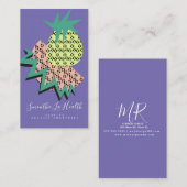 Carte De Visite Mélange De Milk-Shake De Fruit De Pop De Pastèque (Devant / Derrière)