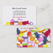 Carte De Visite Mélanges de chariot (Devant / Derrière)