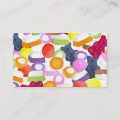 Carte De Visite Mélanges de chariot (Dos)