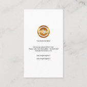 Carte De Visite Mélangeur bleu noir simple simple d'audio d'ondes (Dos)