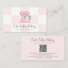 Mélangeur de cuisine rose pastel Code QR Cuisine à
